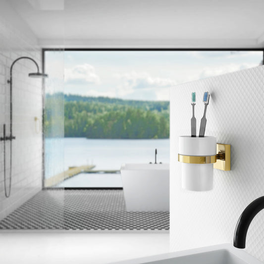 Holder med tannglass