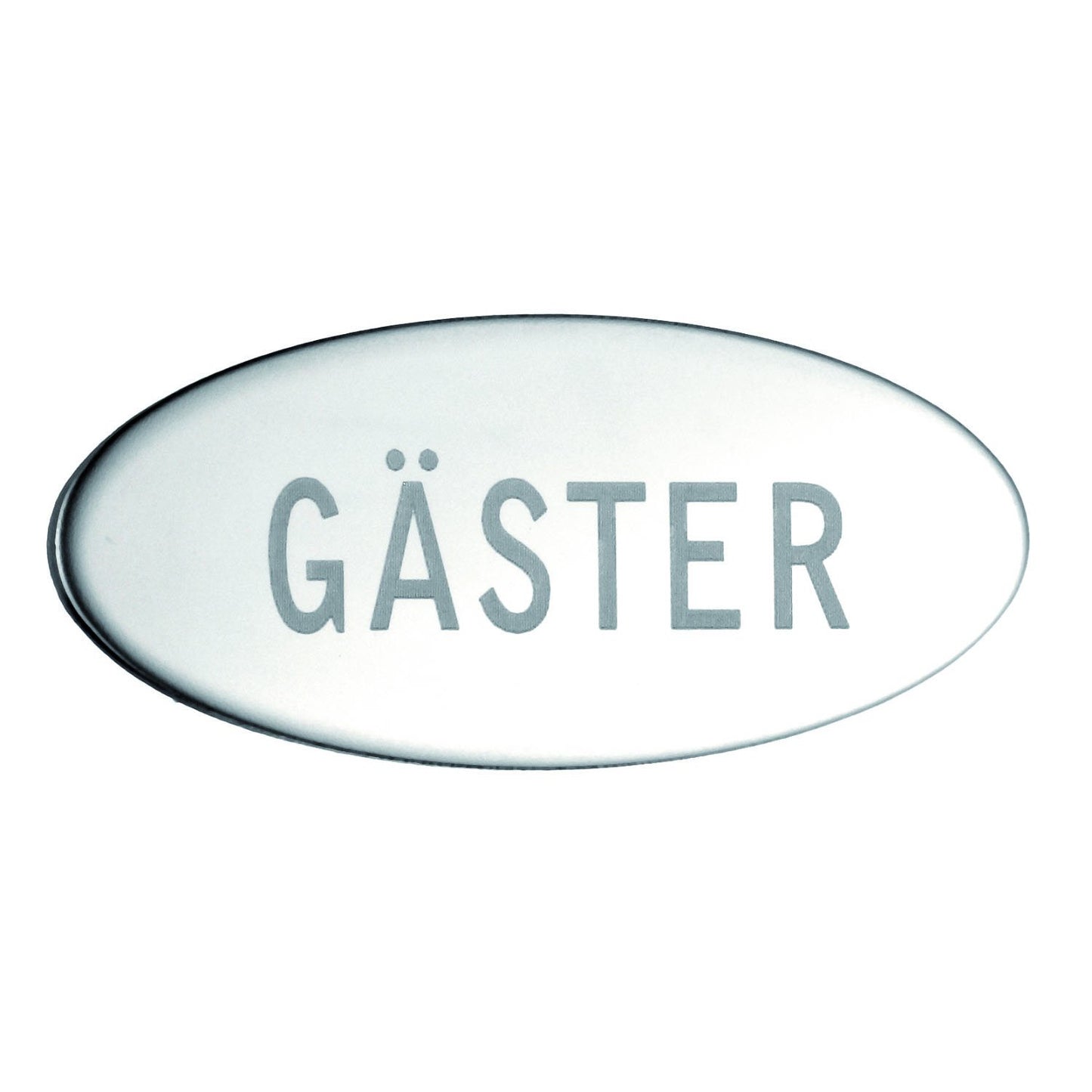 Self-adhesive sign, GÄSTER