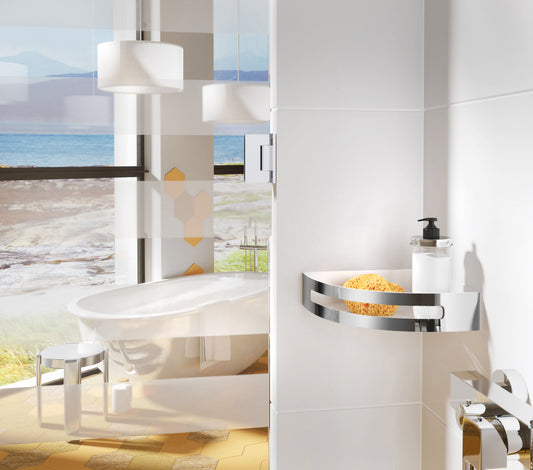 Dusjkurv for hjørne