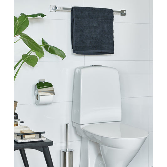 Toalettpappershållare med lock