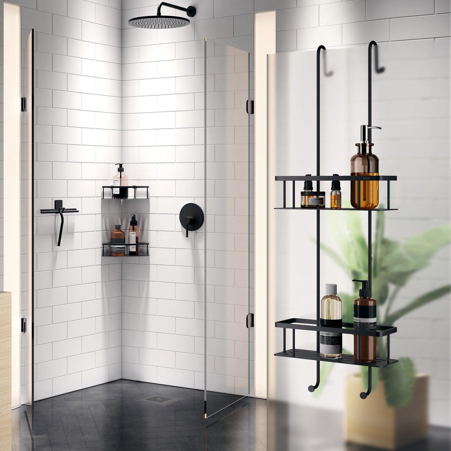 Double Shower Basket