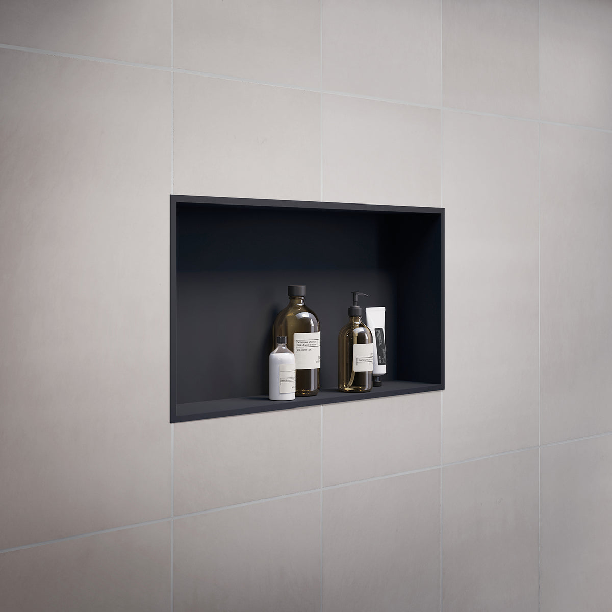 Muurnis voor douche en badkamer