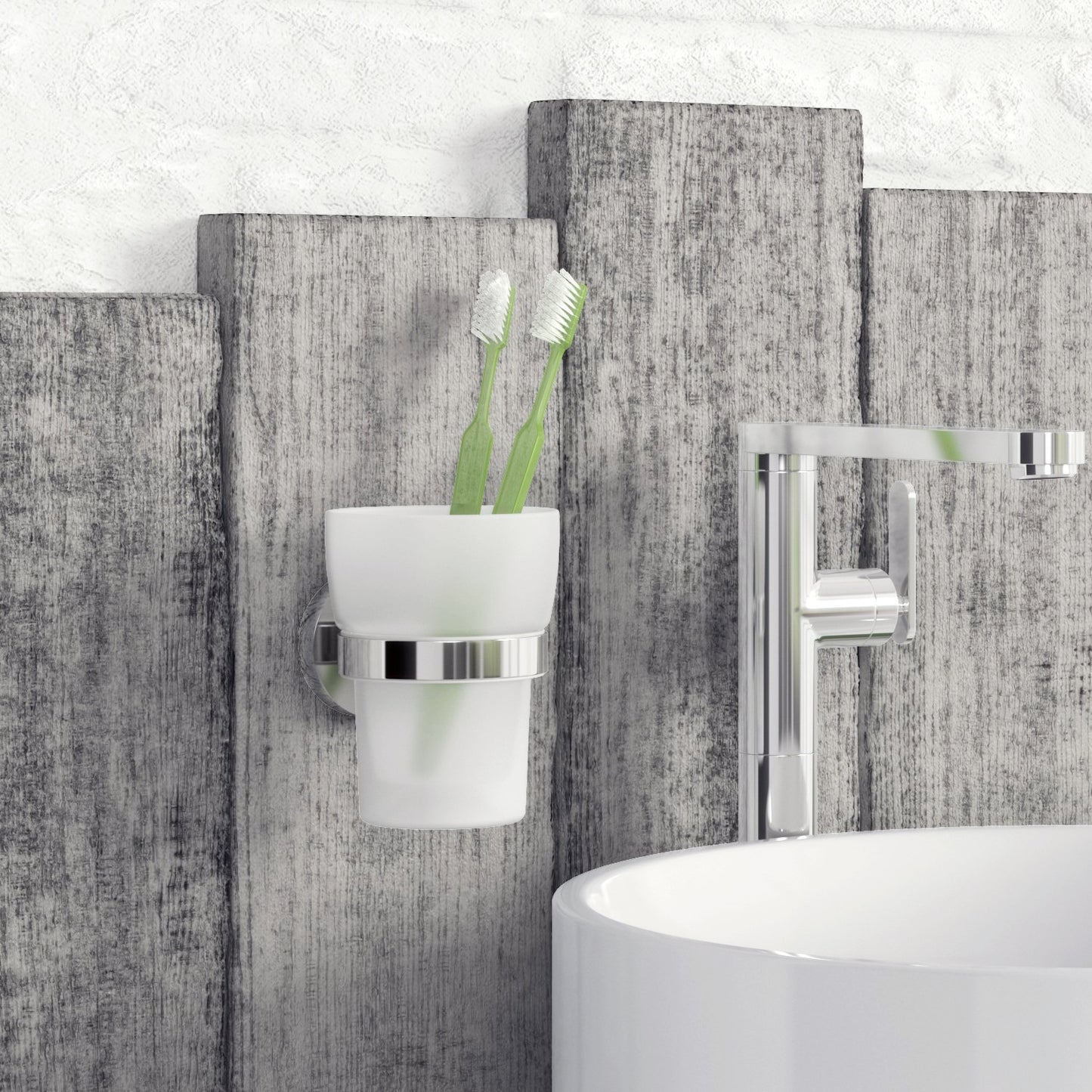 Spare Frosted Glass Tumbler
