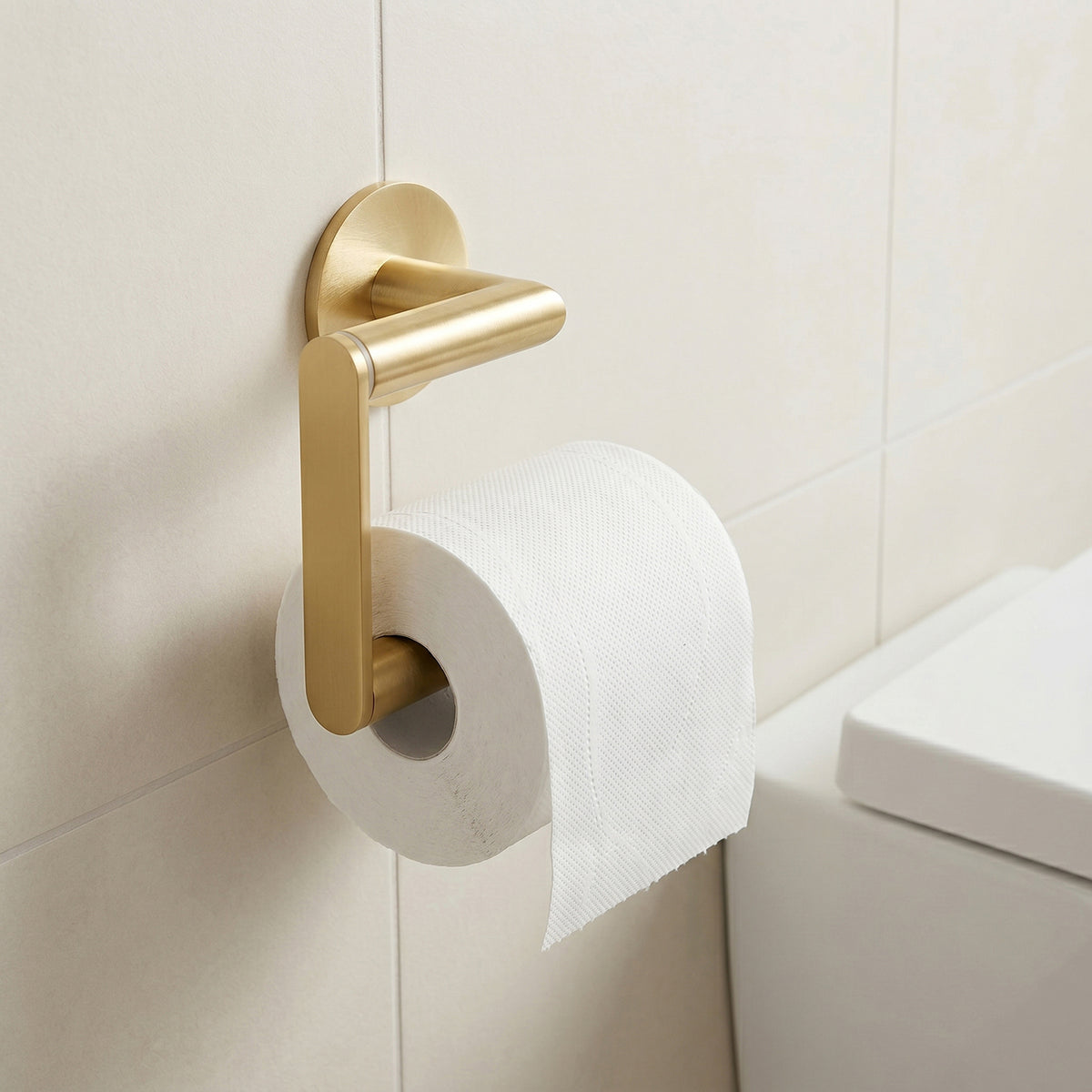 Toilet Roll Holder, Self-adhesive