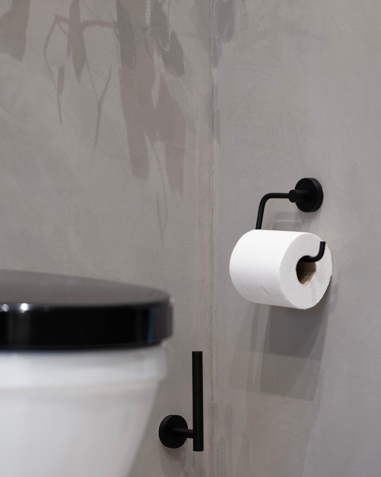 Toilet roll holder and Toilet brush