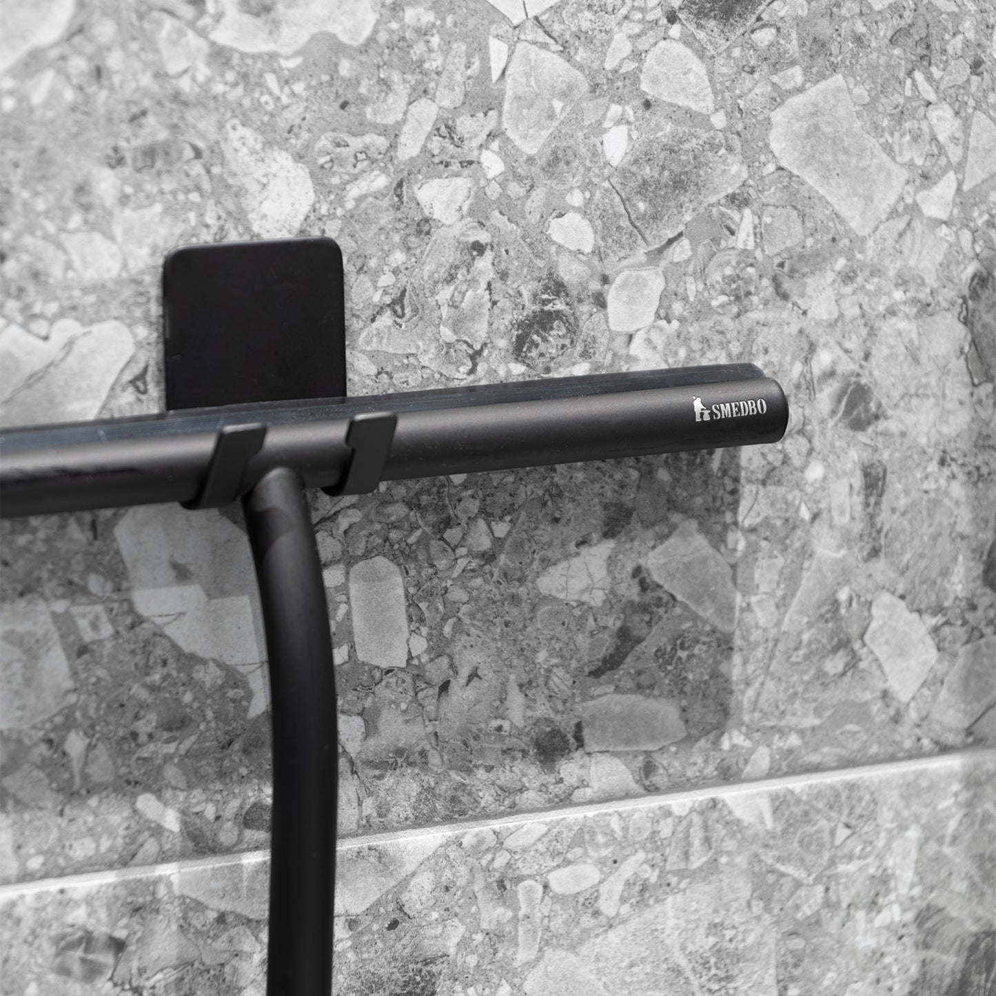 Shower Squeegee with self-adhesive Hook