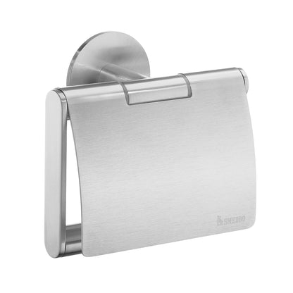 Toilettenpapierhalter mit Deckel, Selbstklebend