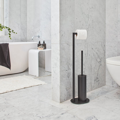 Toilettenpapierhalter/WC-Bürste, Standmodell