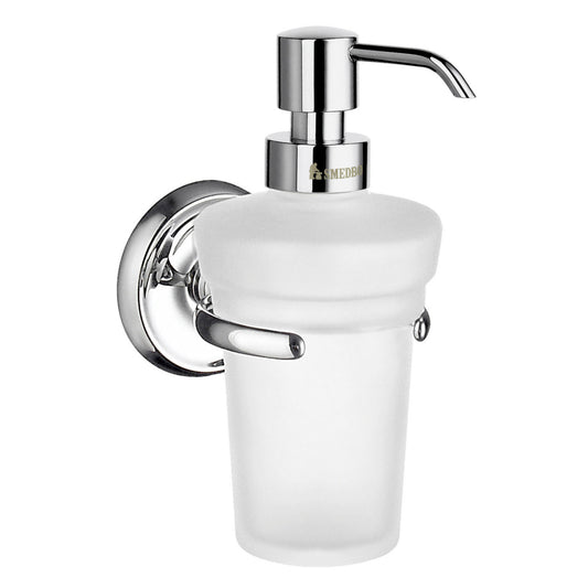 Holder with Glass Soap Dispenser
