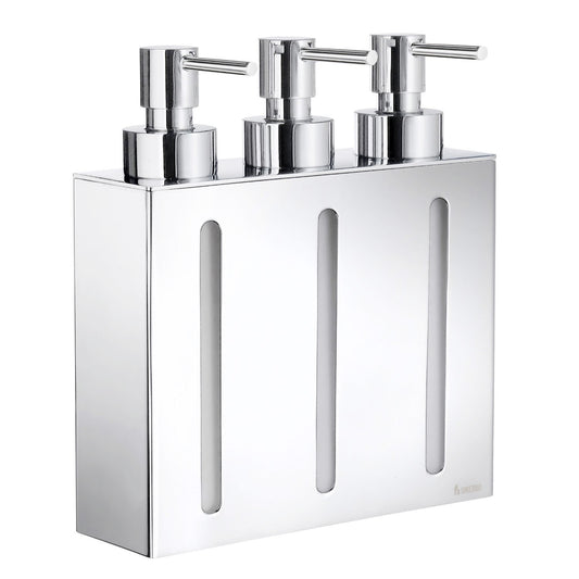 Zeepdispenser met 3 pomp mogelijkheden