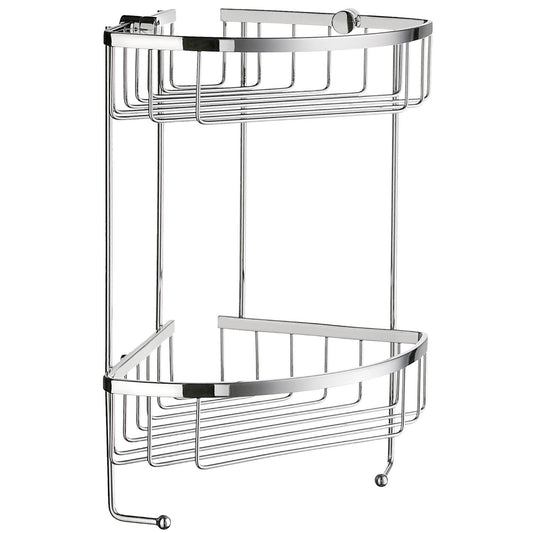 Double Corner Shower Basket