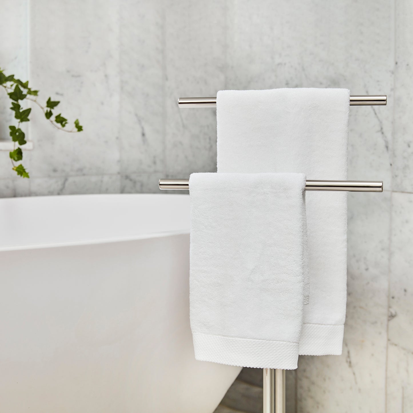 Towel Rail Double, Free-Standing