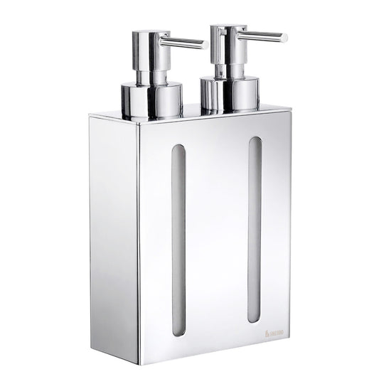 Zeepdispenser met 2 pomp mogelijkheden