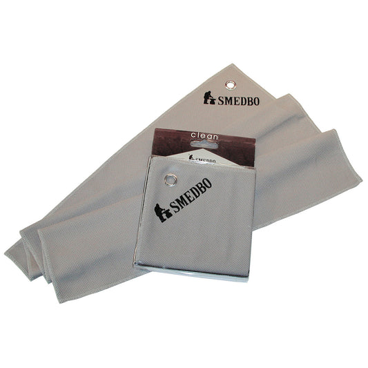 Fibre cloth for polishing of metals