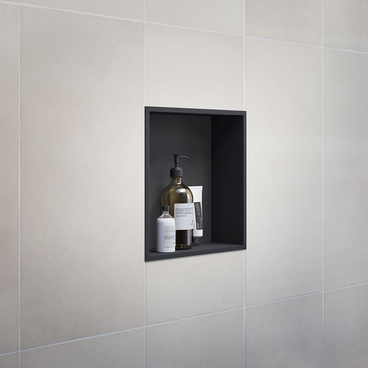 Shower and bathroom wall niche