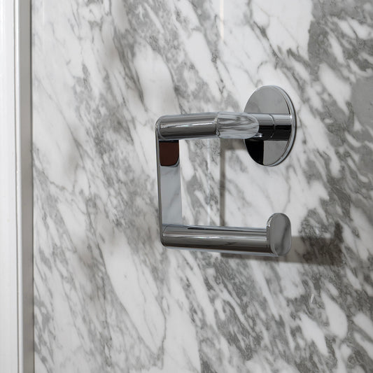 Toilet roll holder, Self-adhesive