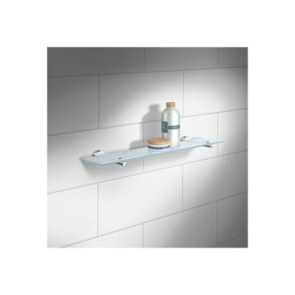 Glass Bathroom Shelf