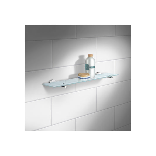 Glass Bathroom Shelf