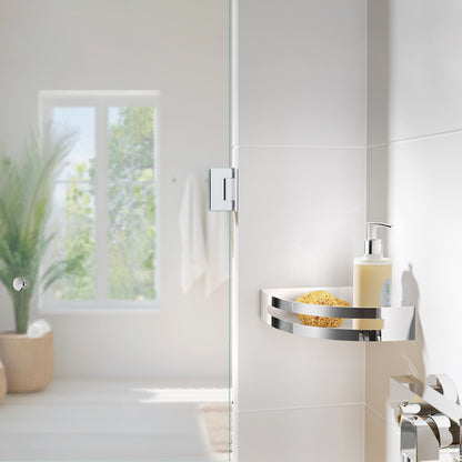 Eckduschkorb mit Einsatz