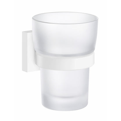 Hållare med tandborstglas