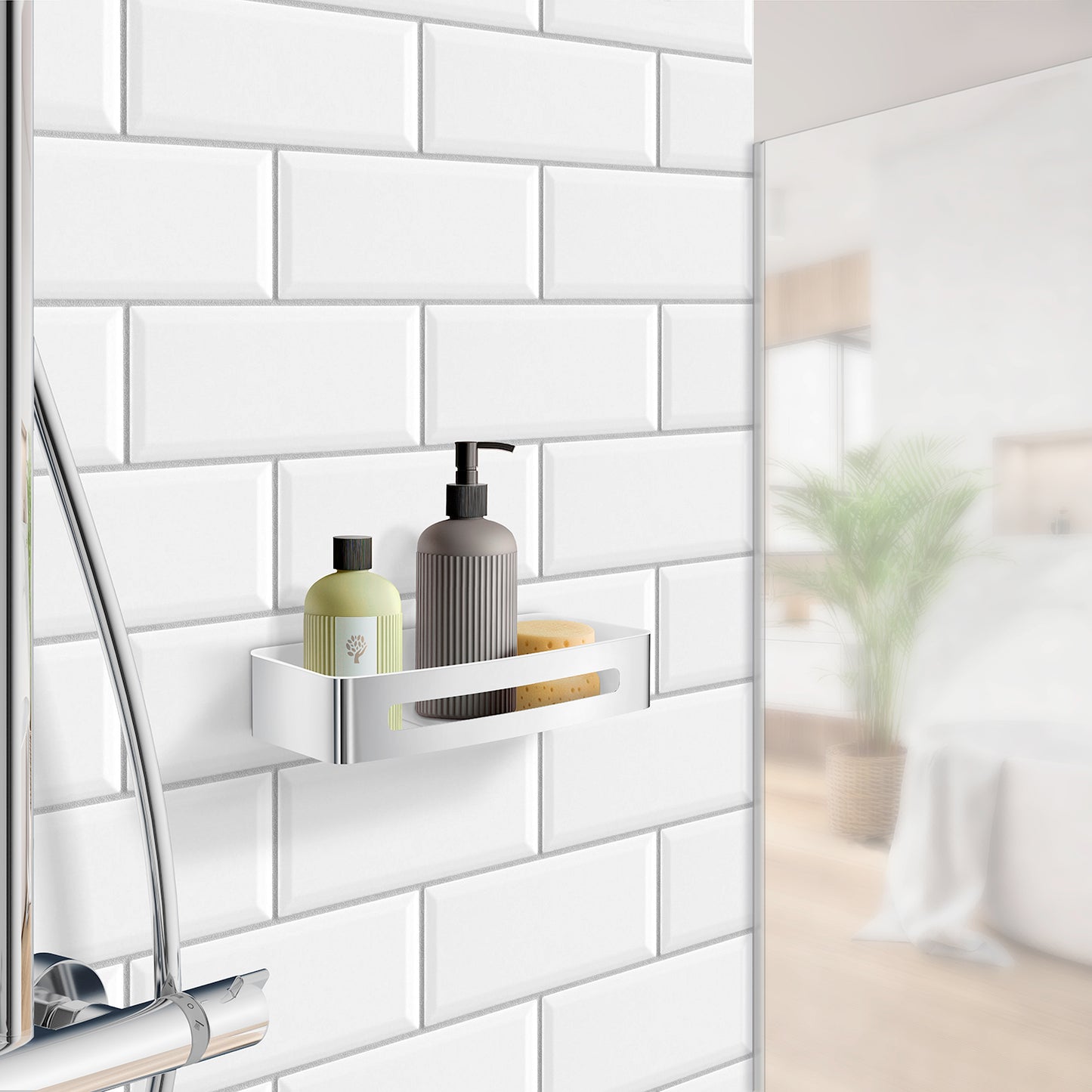 Duschkorb mit Einsatz