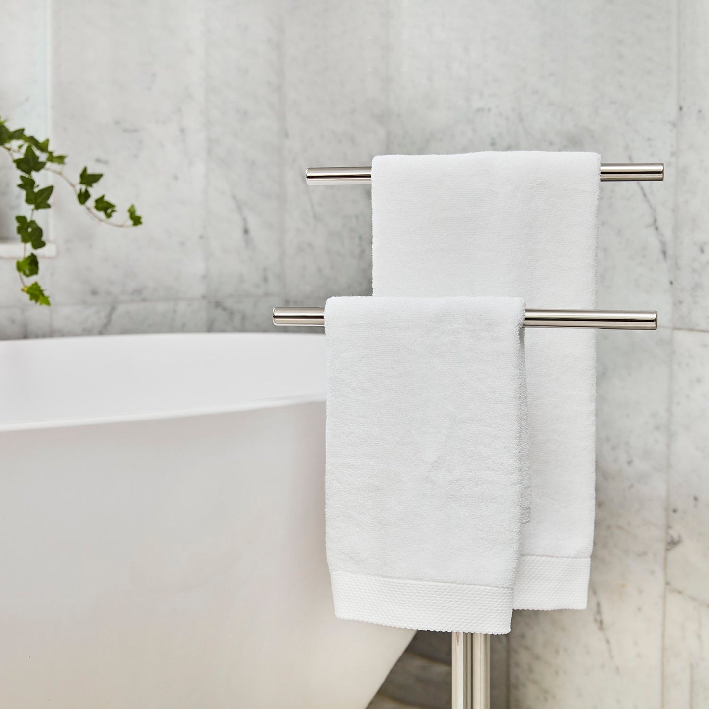 Towel Rail Double, Free-Standing