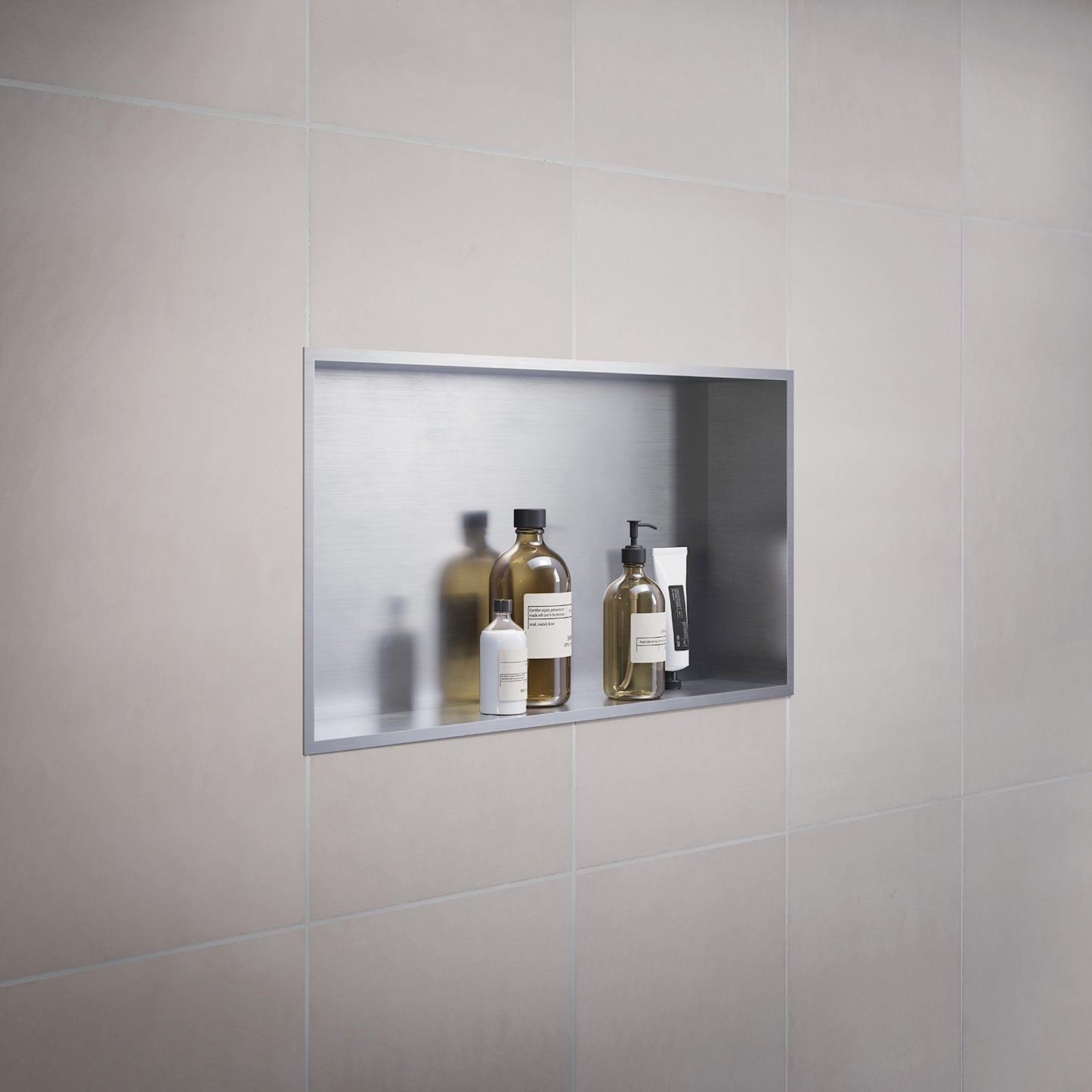 Shower and bathroom wall niche