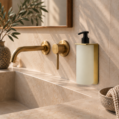 Holder for Soap Dispenser, Self-adhesive
