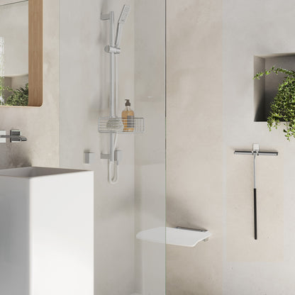 Duschabzieher ink. dem selbstklebendem Halter