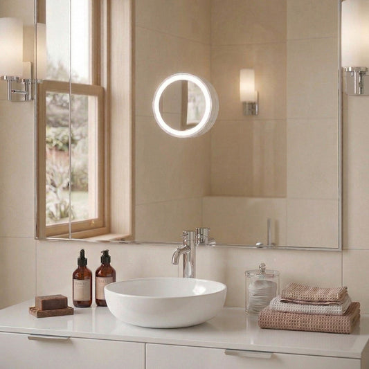 Sminkespeil med sugekopper