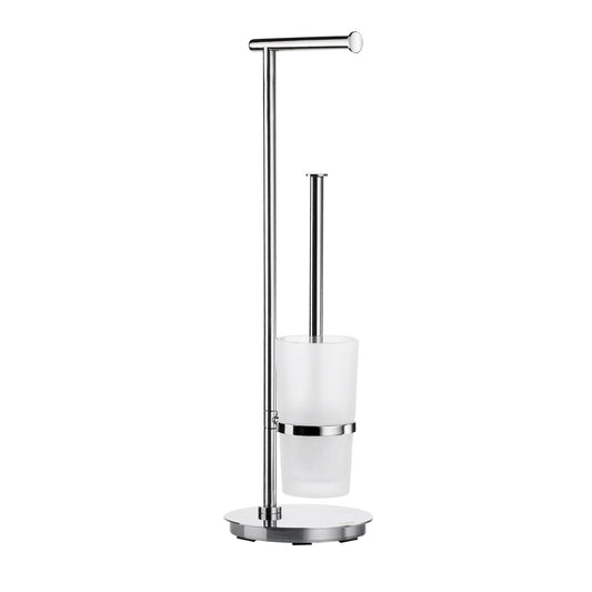 Toilet Roll Holder/Toilet Brush, Free standing