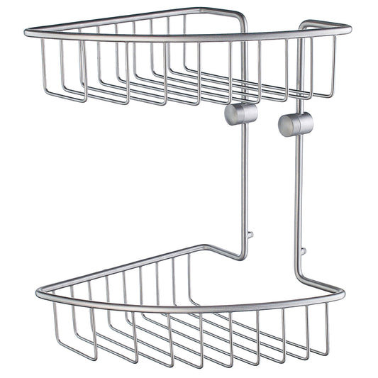Double Corner Shower Basket