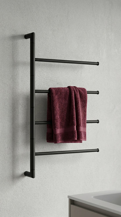 Towel Bar, 4 Swivel Arms for Towels