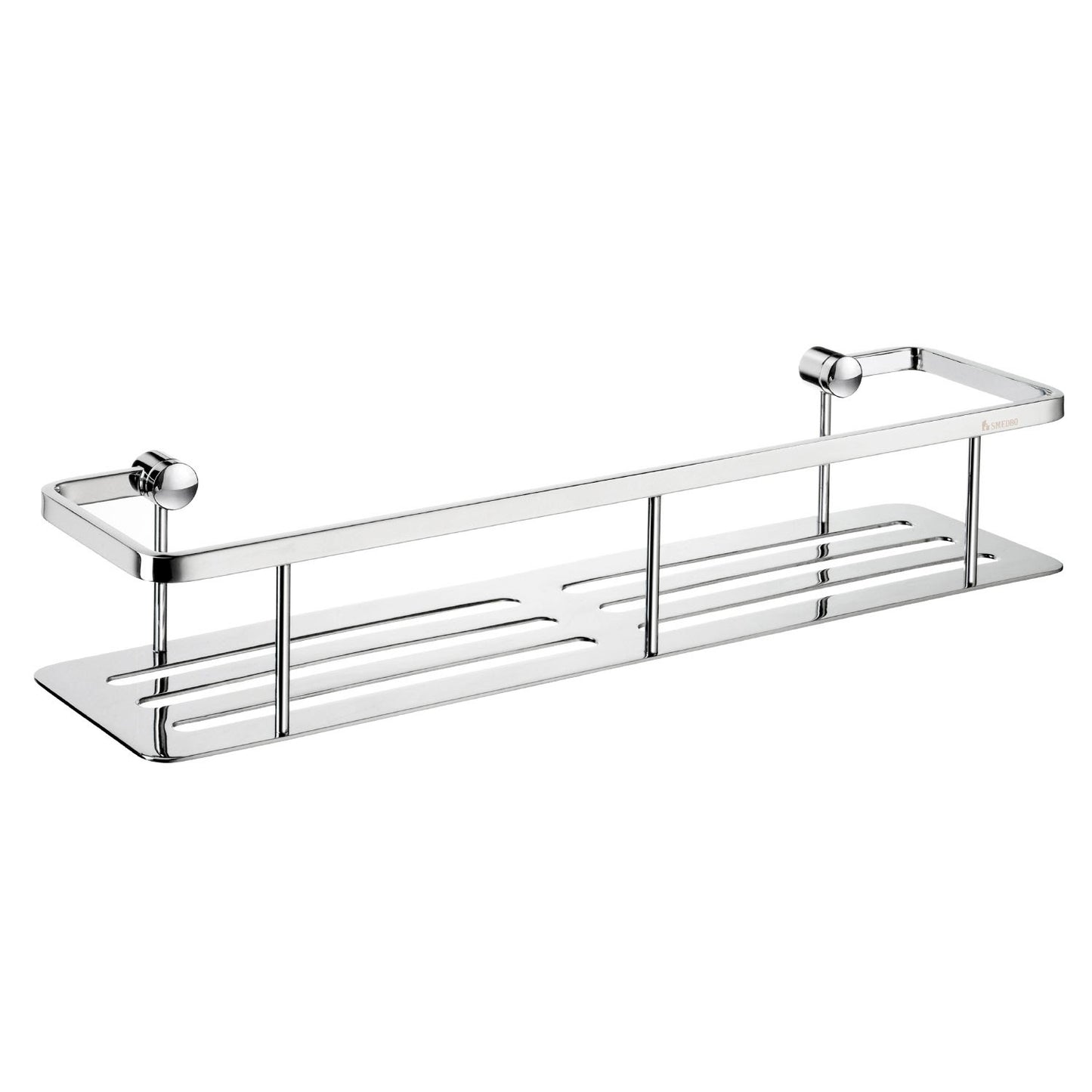Design Draadkorf met Bodemplaat in glans chroom