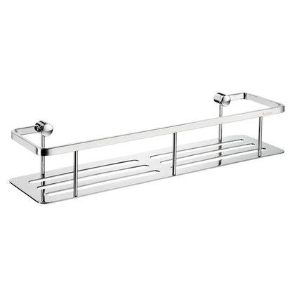 Design Draadkorf met Bodemplaat in glans chroom