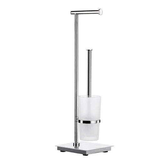 Toilet Roll Holder/Toilet Brush incl. Container