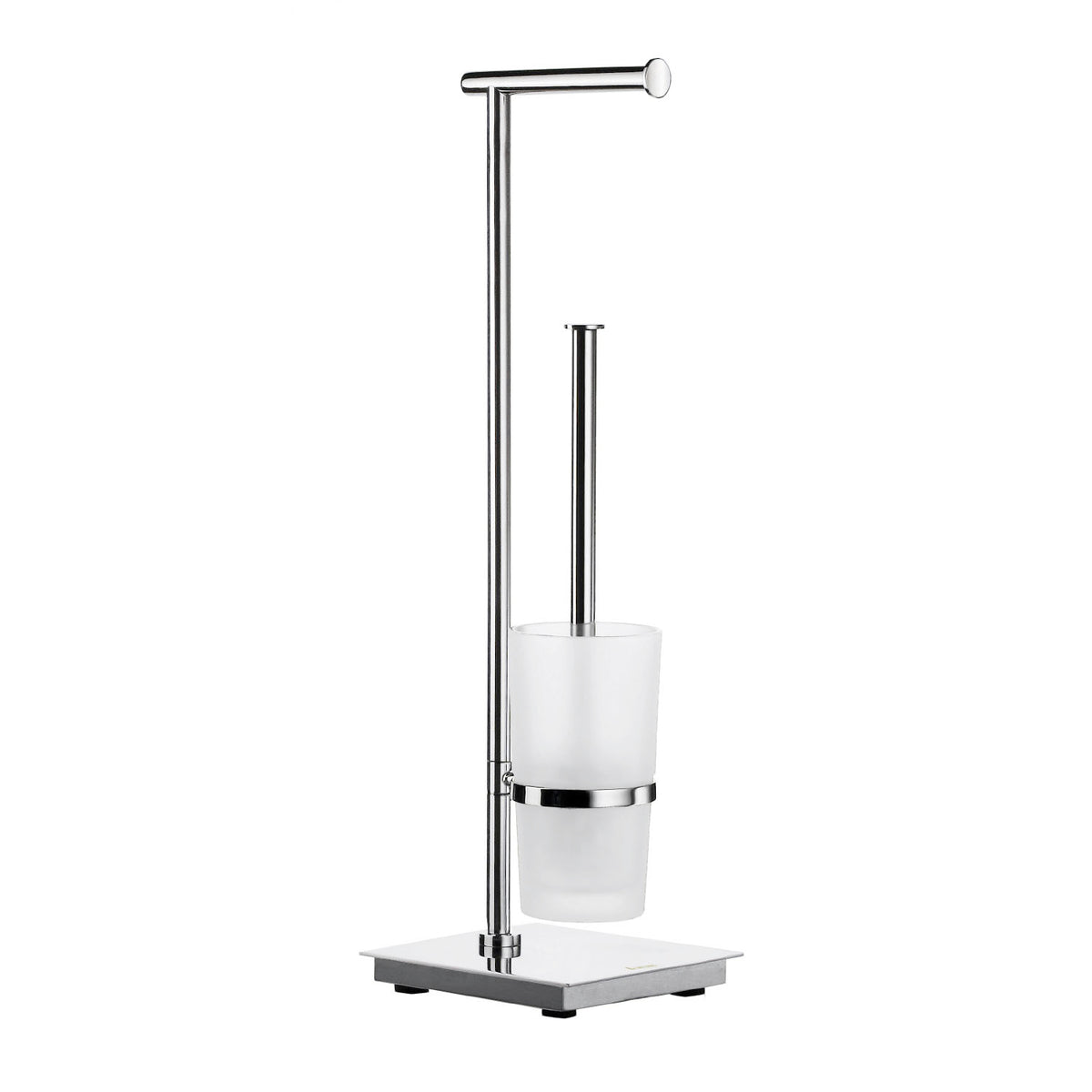 Toilettenpapierhalter Standmodell/WC-Bürste mit Behälter