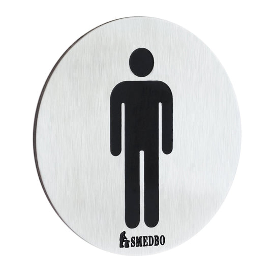 Selvklebende WC skilt