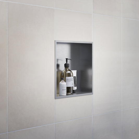 Shower and bathroom wall niche