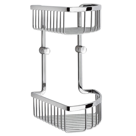 Corner Shower Basket, Double