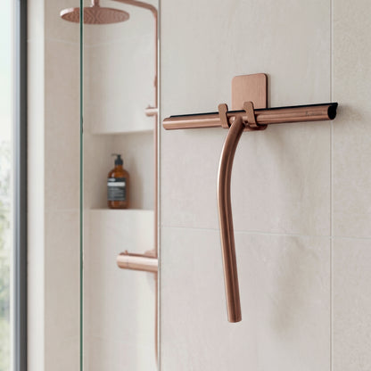 Dusjnal med selvklebende holder