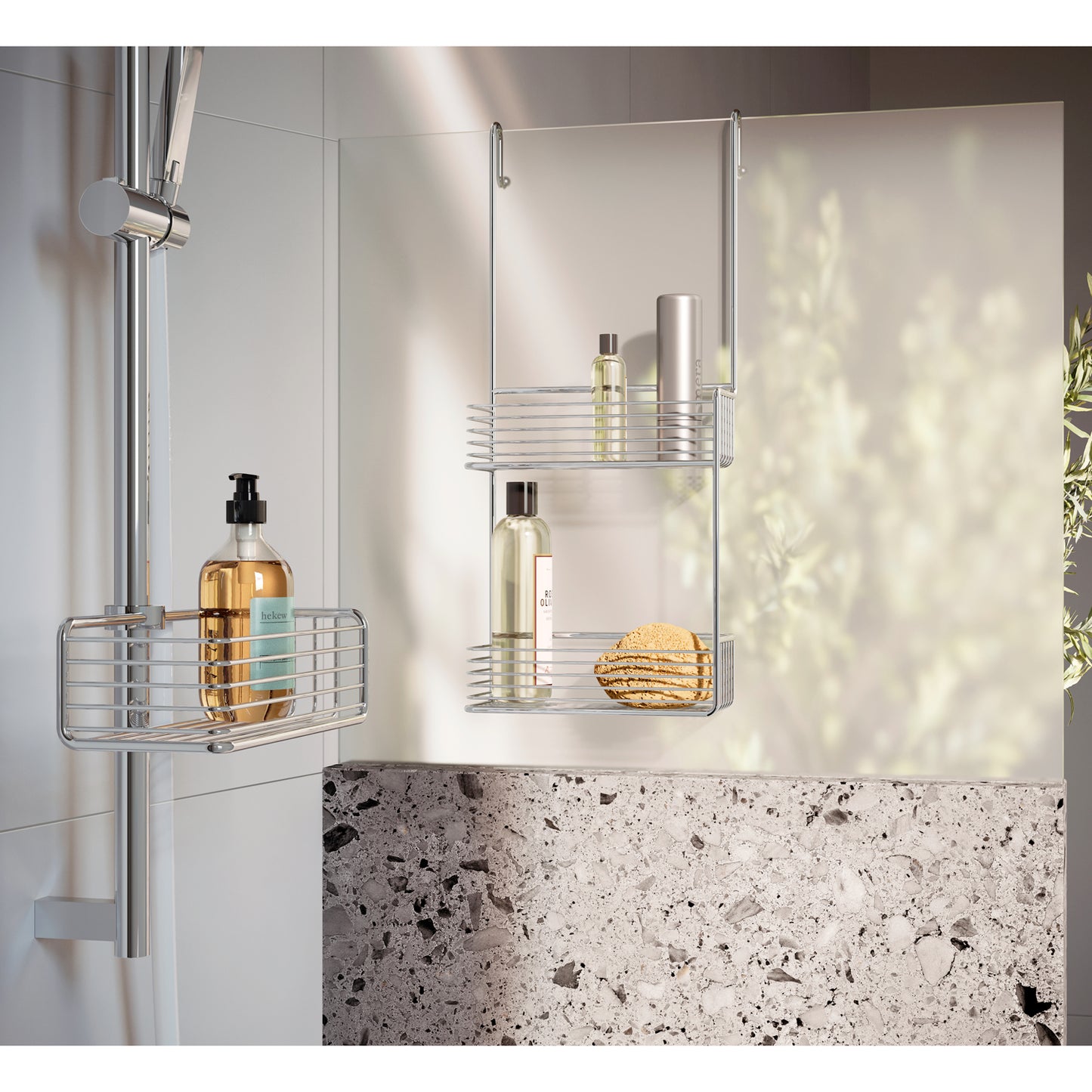 Shower Basket, Double