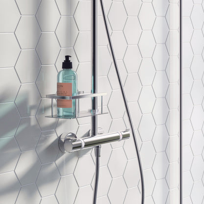 Draadkorf toepasbaar op douche glijstang